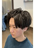 直毛×ソフトツイストパーマ