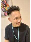 スキンフェード ショートスパイラル