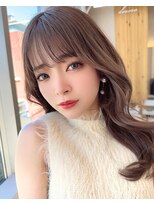 アフロートリノ(AFLOAT Leino)&nbsp;大人かわいい韓国くびれヘア　お仕事お姉さんレイヤーヘア