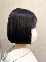 シー バイ ロンド 新宿(Sea by Lond)&nbsp;韓国前髪×韓国ボブ【ショコラアッシュ/髪質改善/新宿】