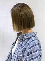 アイティーバイアルバム 北千住店(IT by ALBUM)&nbsp;ナチュラルボブ_ショコラアッシュヘルシースタイル_ba407212