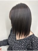 髪質改善ストレート+髪質改善イルミナカラー
