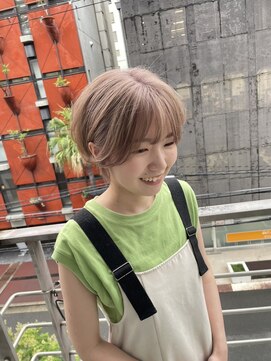 シィーム(cime) ホワイトミルクティーベージュカラー