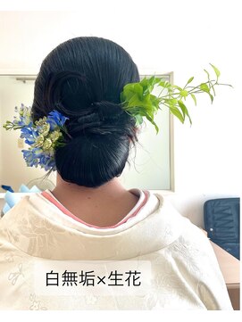 ヘアーデザイン シーベル(HAIR DESIGN SEA BELLE) 結婚式花嫁ヘアセットヘアアレンジ