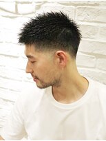 ヨシザワインク バンダイ(YOSHIZAWA Inc. BANDAI) メンズ低めフェードカット/スポーツ髪型/男らしい髪型メンズ