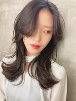 ブリス(VLISS)&nbsp;くびれセミロング＿アッシュブラウン