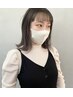 前髪の髪質改善ストレート＋前髪カット［前髪/縮毛矯正/髪質改善&髪質改善］