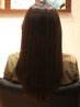 カット＋さらツヤ縮毛矯正（ナノケア付）￥19250