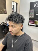 メンズ ラピス 横浜店(Men’sLapis)&nbsp;ツイストスパイラル×ホワイトメッシュ