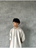 束感ショートマッシュ