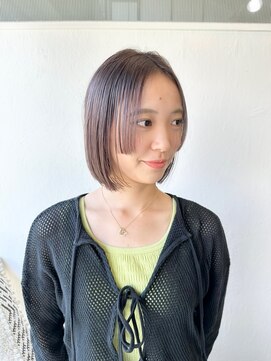 ロナ 岡崎竜美丘店(RONA) 色落ちもかわいいブリーチボブ