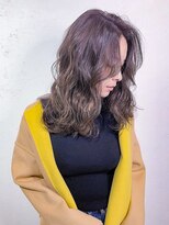 ティア 高知店(TIA)&nbsp;顔まわりレイヤー♪中明度ラベンダーアッシュ