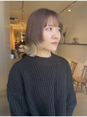 インナーカラーウルフヘア