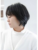 マスタード(MASTARD)&nbsp;フェミニンロング40代60代タッセルボブ前髪レイヤーボブ