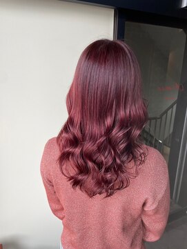 エイミー(Aimee) Aimee 町田 カーディナルレッド×髪質改善トリートメント