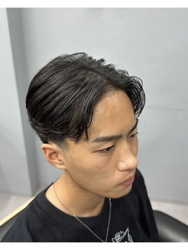 アイコン ブルー メンズ(I-CON #blue MEN'S) ニュアンスパーマ【池袋フェード】