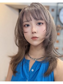 アルノー 博多口店(Arno) 【Arno】小顔効果!ハッシュカット/グレージュ/レイヤーカット