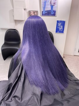 ペレ 渋谷(PELE) くびれヘア/アプリコットオレンジ/夏のヘアアレンジ/渋谷