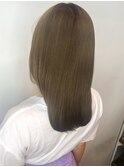 艶髪透明感オリーブグレージュカーキアッシュブラウンラベンダー