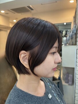 メモリーズ 銀座(Memories) 程よい丸みで、上品な抜け感を,ショートボブ/加藤