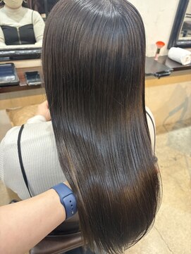 エトネ ヘアーサロン 仙台駅前(eTONe hair salon) ［ eTONe ］縮毛矯正 × 髪質改善Olive color