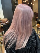 シェイト レイヤーカット 天神(ciate)&nbsp;ピンク/ケアブリーチ/ダブルカラー/レイヤー/天神