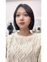 サンド 鹿児島中央(sand)&nbsp;ボブ/韓国ボブ/タッセルボブ/イメチェン/似合わせカット]