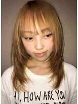 フェンヘアーアイス 中目黒(Fen.hair ici)&nbsp;20代30代透明感◎ブリーチカラー×小顔レイヤーカット