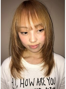 フェンヘアーアイス 中目黒(Fen.hair ici) 20代30代透明感◎ブリーチカラー×小顔レイヤーカット