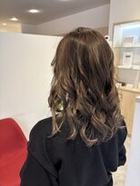 アズールサン 草加西口店(azule-sun)&nbsp;バレイヤージュ,グラデーション,グレージュ,ロング【草加】