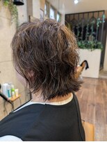 ミューズ 藤が丘店(MUSE)&nbsp;After/40代/白髪ぼかし×クセ毛を活かすカット