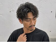 MOOD OSAKA メンズサロン【ムード】【７月１日OPEN（予定）】の雰囲気（#おとなの色気を倍増させるツイストスパイラルパーマ【メンズ】）