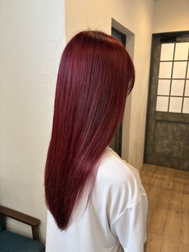 ヘアーアンドリラックス アミエ(hair&relax amie) チェリーレッド