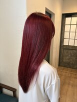 ヘアーアンドリラックス アミエ(hair&relax amie) チェリーレッド