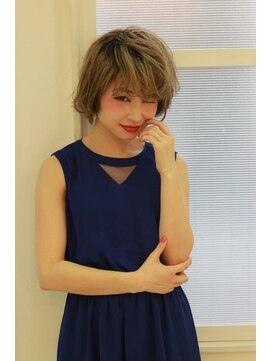 バグズ ヘアデザイン 桔梗が丘店(Baguz HAIR DESIGN) カット+パーマ+キラ水