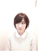 ナチュラルショートボブ