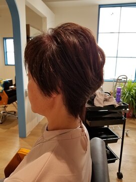 ヘアーメイク コラソン(hair make corazon) 似合わせカットメルティカラー着物フェミニンロング