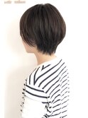 頭の丸みが綺麗なショートボブ【Belead恵比寿】関田/2021秋冬