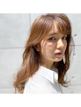 デイズ ヘアー デザイン(DAY'S hair design) DAY'Sコンセプトスタイル・フォギーベージュ【耳かけスタイル】