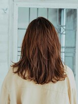 カラーサロンビスカリア 相模原エリア 淵野辺駅店(Color salon Biscaria)&nbsp;ふんわりミディ