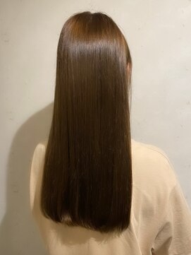ルピナス(Lupine.) 【髪質改善】ベージュブラウン×ストレートヘア