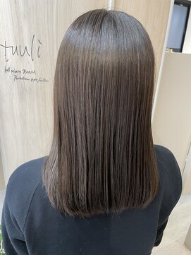 トゥーリ 長崎住吉店(tuuli) 髪質改善カラー   西めぐみ