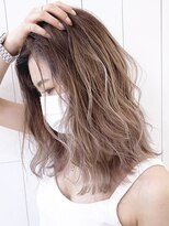 アルバム 渋谷パルコ(ALBUM)&nbsp;ハイライトバレイヤージュ_チェリーブラウン_ba330571