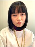 ぱつっとナチュラルボブ 【MARIA】