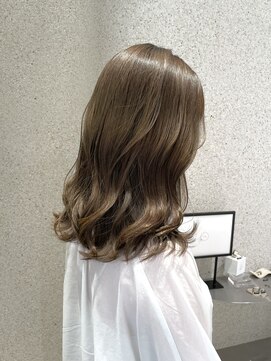 マイル 渋谷(mile) ベージュカラー/髪質改善/こなれハイトーン[渋谷駅]