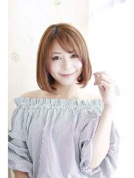 シュシュット(chouchoute) 髪質改善前髪インナーグレージュピンクベージュマチルダボブ/021