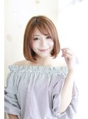 髪質改善前髪インナーグレージュピンクベージュマチルダボブ/021