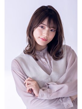 スノードロップ 高円寺店(Snowdrop) 前髪/マチルダボブ/ピンクベージュ/インナーグレージュ/高円寺