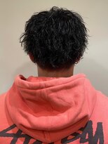 スカイ 亀戸店 (sky)&nbsp;ハイライト/マッシュパーマ/アッシュブラック<理容室>[亀戸]