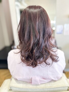 アーリアエスウーノ(A:ria es uno) グレージュカラー/ニュアンスカラー/デジタルパーマ